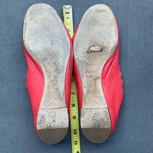 Chloe Scalloped Ballet Flats - Picture 9 of 10